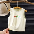 thumbnail image 6 of Bixock Toddler Boys Girls Tank Tops Kids Crew Neck Graphic Tee Sleeveless Shirts Loungewear Tops for Boys Summer Clothes 1-7 Years, 6 of 6
