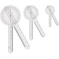 thumbnail image 1 of Goniometer Set 2-3 Pieces 12", 8", 6"/ 360 Degree, 1 of 7