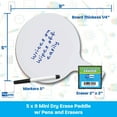 thumbnail image 3 of Flipside Products Mini Dry Erase Answer Paddles, Pens & Erasers, Class Pack of 12, 3 of 3
