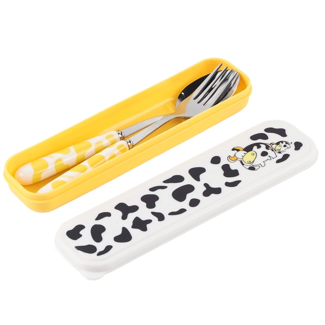 Cuchara De Cubiertos De Acero Inoxidable Vajilla De Acero Inoxidable Con Juego De Caja Con Caja Juego Para Niños Para Utensilios De Cocina Apto Para Lavavajillas ANGGREK Otros
