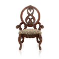 thumbnail image 4 of Furniture of America Girna Floral Upholstered Dining Chair (Set of 2), 4 of 4