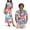 Tropical Leaf Print, variant on KUIFORTI Matching Couple Outfits Quick-dry Tropical Palm Leaf Husband and Wife Clothing Womens Summer Dresses with Pockets Round Neck for Summer Vacation Trip
