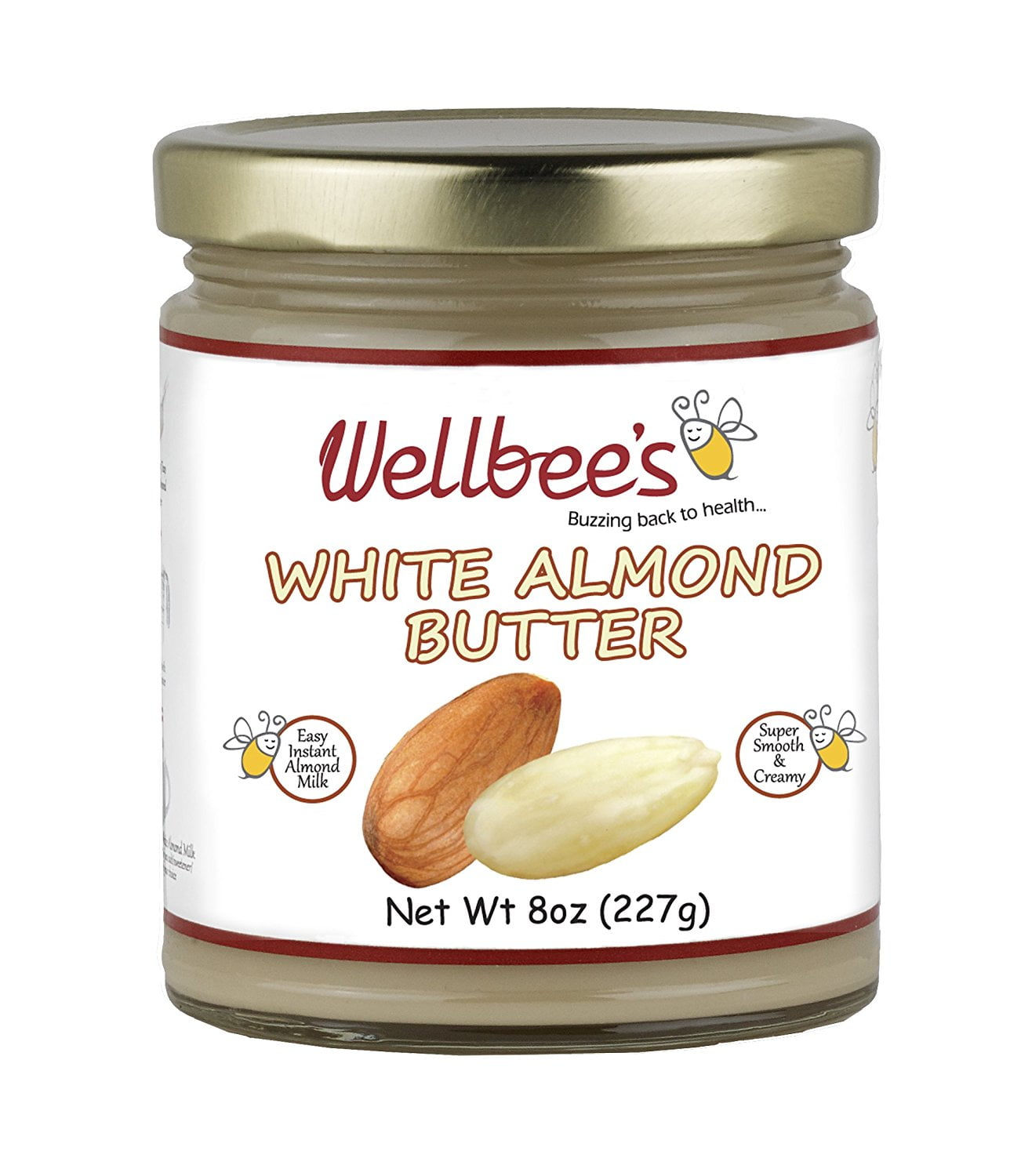 Wellbee's White Blanched Almond Butter