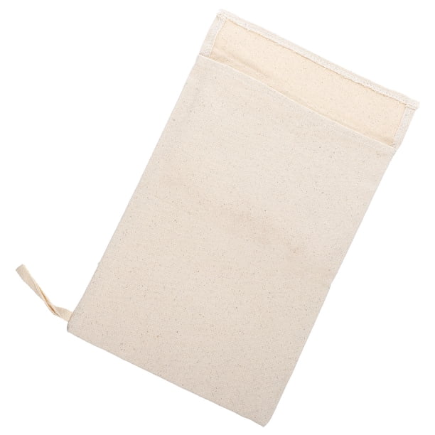 USHOBE Bolsa De Lienzo Para Hielo Picado Reutilizable Para Barra Con Textura Beige