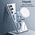 thumbnail image 3 of Funda Magnética Azul QiiStar para Samsung Galaxy S25 Ultra 6.8", 3 of 7