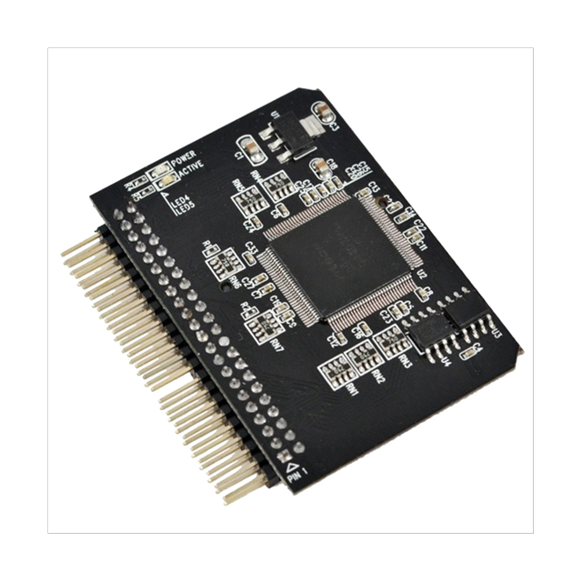 2.5 Inch SD Card to IDE Adapter, SDHC/SDXC Memory Card Converter to Laptop HDD 44 Pin Male Port HDD Riser Card