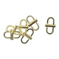 thumbnail image 3 of Acortador de cor cadena con hebils perfecto para hacer bolso mochi bolso de viaje, colre resistente , 6 uds dorado Soledad Hebillas de cadena, 3 of 8