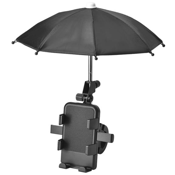Pavo 1 Set of Cycling Phone Mount Rack with Mini Umbrella Electric Bike Phone Holder Cycling Equipment