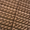 thumbnail image 3 of Miniyam 44-Pack Square 11.8"x11.8" Waterproof Deck Tiles, All-Weather, for Porch, Poolside, Brown(Small Straight line), 3 of 7