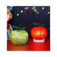 thumbnail image 2 of Pequeñas partículas ensambladas bloques de construcción juguetes educativos regalo de Navidad Nochebuena Apple A, 2 of 2
