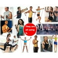 thumbnail image 5 of EQCOTWEA 1pc Exercise Latex Resistance Band Fitness Stretching Training 3.9ft, 5 of 7