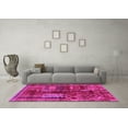 thumbnail image 3 of Ahgly Company Indoor Rectangle Oriental Pink Modern Area Rugs, 8' x 12', 3 of 4