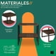 thumbnail image 3 of Mesa Lateral de Noche Mubson Vesta Color negro 50x50 cm, 3 of 5