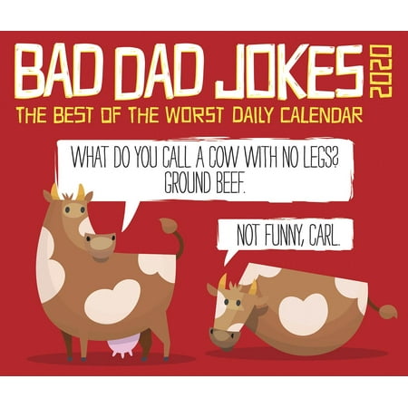 Bad Dad Jokes 2020 Box Calendar (Other) (The Best Dad Jokes Of All Time)