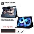 thumbnail image 4 of TECH CIRCLE iPad 10th Generation 10.9 inch Case 2022, Cute Pattern Slim Folio Protective with Auto Wake/Sleep Multiple Angles Stand Smart Wallet Cover for Apple iPad 10th Gen 2022,Elephant, 4 of 7