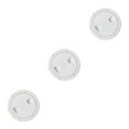 thumbnail image 3 of Dalazy Marine Boat RV White Access Hatch Plate Out Screw Cover Deck 4 inch 3PCS, 3 of 6