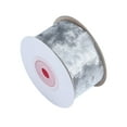 thumbnail image 3 of Naierhg Single-sided Velvet Ribbon 30ft Colorful Multi-purpose DIY Craft Floral Arrangement Decoration Romantic Gift Ribbon Silver, 3 of 8