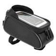 thumbnail image 2 of Bicycle Bag, 1.2L Capacity Mobile Phone Bike Bag, Polyester Straw Mat Bike Bag For Outdoor, 2 of 8
