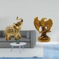 thumbnail image 2 of Escultura De Resina De Elefante Majestuosa, Adorno De Escritorio, Figura Artística De Animal Para El Hogar, La Oficina, El Dormitorio, El Escritorio, El Comedor, Decoración, Regalo, 2 of 8