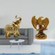 thumbnail image 2 of Escultura De Resina De Elefante Majestuosa, Adorno De Escritorio, Figura Artística De Animal Para El Hogar, La Oficina, El Dormitorio, El Escritorio, El Comedor, Decoración, Regalo, 2 of 8