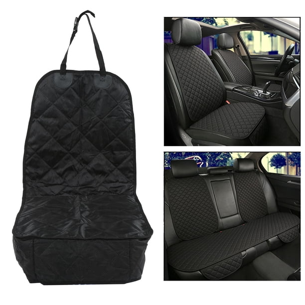 Funda Para Asiento De Coche, Impermeable, A Prueba De Arañazos, Contra La Suciedad, Funda Para Asiento Delantero Para Mascotas Con Hebilla De Correa Para Automoción