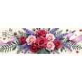 thumbnail image 4 of Floral Backdrop Decoration with Daisies Pattern Perfect for Photography Props Party Supplies Event Background Banner Wedding Decor, 4 of 4