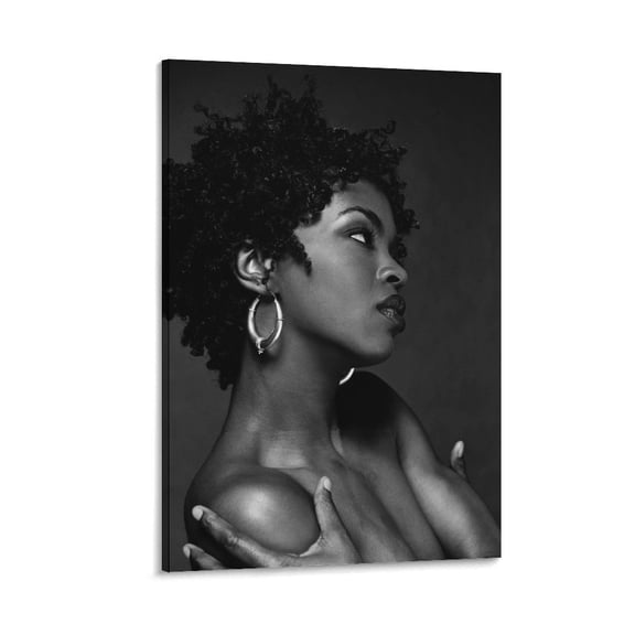 Lauryn Hill Hip-hop Poster 1 Poster Cool Artworks Painting Wall Art Canvas Prints Hanging Picture Home Decor Posters Gift 24x36inch(60x90cm)