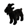 thumbnail image 4 of Peluche de animal de peluche, juguete decorativo para el hogar, ligero, suave, lindo, realista, compañero de juegos. Negro, 4 of 9