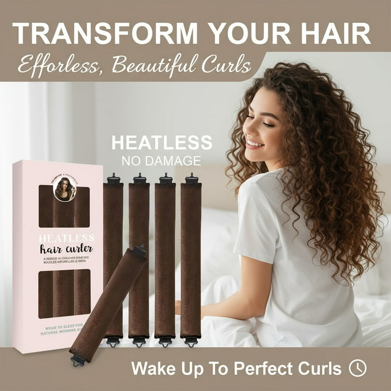 VEGCOO Heatless Curls Overnight Hair Curler