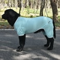 thumbnail image 6 of Large Dog Clothes Post Surgery Wear, UPF 50+ Dog Pajamas, Pitbull Large Dog Shirt for Labrador Doberman Boxer Short Hairs breed Dog Lightweight Pullover Pajamas/Full Coverage Dog pjs, 6 of 7