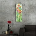 thumbnail image 5 of Epic Art 'Long Stem Bouquet I' by Silvia Vassileva, Acrylic Glass Wall Art, 12"x36", 5 of 8