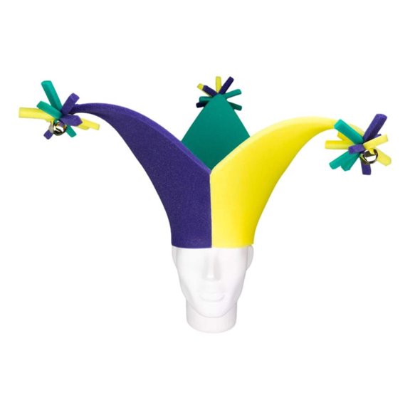 Mardi Gras 3 Colors Jester Hat - Carnival Costume Hat - Mardi Gras Outfit - New Orleans Party Hat - Festival Outfit Hat -Three Kings Day Hat