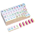 thumbnail image 1 of Juego de Mahjong TIASUSAN de 166 fichas de acrílico con bolsa, 1 of 8