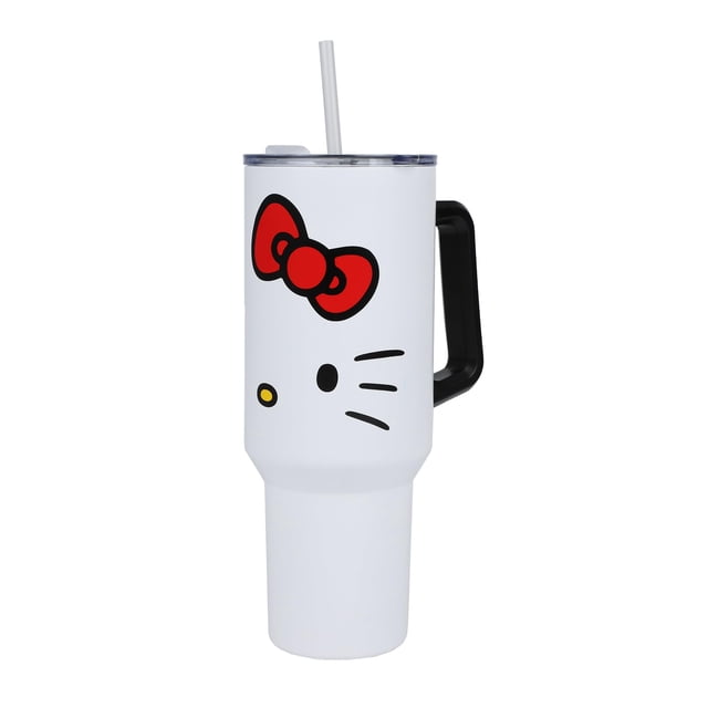 Vaso Bioworld Hello Kitty de acero inoxidable, 1,2 L