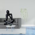 thumbnail image 2 of Escultura de figura abstracta moderna y hojas de , pegatina de pared, arte decorativo, mural para sala de estar, dormitorio, estantería,, 2 of 8