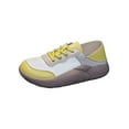 thumbnail image 2 of Zapatos casuales de mujer, zapatillas de moda, zapatos cómodos para caminar, sin cordones Amarillo, 2 of 9