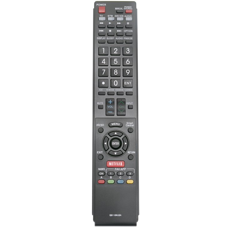  Replacement Remote Controller Universal for GA935WJSA GB005WJSA  GB004WJSA Sharp AQUOS Smart LED HDTV TV : Electronics