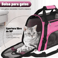 thumbnail image 4 of Bolsa De Viaje Portátil Para Mascotas Para Animales Rosa, 4 of 4