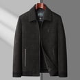 thumbnail image 3 of Autumn/Winter Casual Lapel/Stand Collar Jacket for Men, 3 of 5