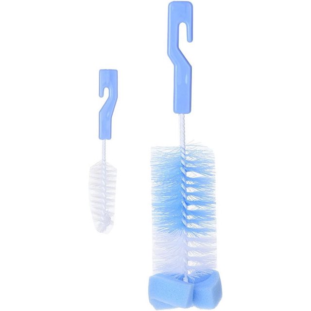 Cepillo para boquilla Tetera Herramienta para limpiar tazas y biberones Cepillo para lavar bebés Vaso