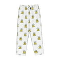 thumbnail image 4 of Daiia Rubber Duck Showe Women's Sleep Pant with Pockets and Drawstring,Pajama Pants-Small, 4 of 9