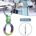 thumbnail image 1 of Etui en Métal avec Porte-Clés Résistant aux Rayures Étui de Protection Portable Compatible pour les Étiquettes AirTags Bluetooth Tracker Housse de Protection, 1 of 10