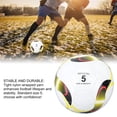 thumbnail image 3 of Training Soccer Ball, Size 5 Elastic Stable PVC Teen Soccer Ball Wear   for Practice, 3 of 8