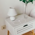 thumbnail image 4 of OULII 2 Sets of Iron Wire Lampshade Frame White for Table Light DIY Projects, 4 of 8