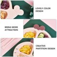 thumbnail image 4 of KAKOWELY 1 Set Baby Divided Plate Unbreakable Divided Feeding Bowl for Baby Toddler,11.42"X9.06"X1.18", 4 of 5