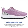 thumbnail image 2 of Zapatillas ROABES con puntera ancha para mujer, color morado, 2 of 9