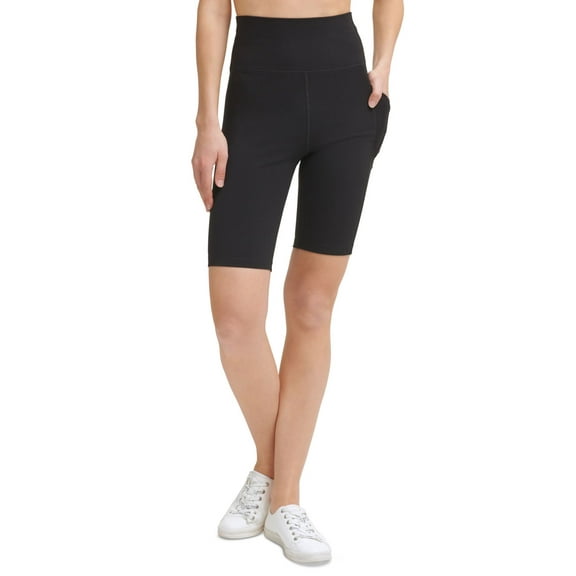 Calvin Klein Womens Performance Super High-Waist Bike Shorts