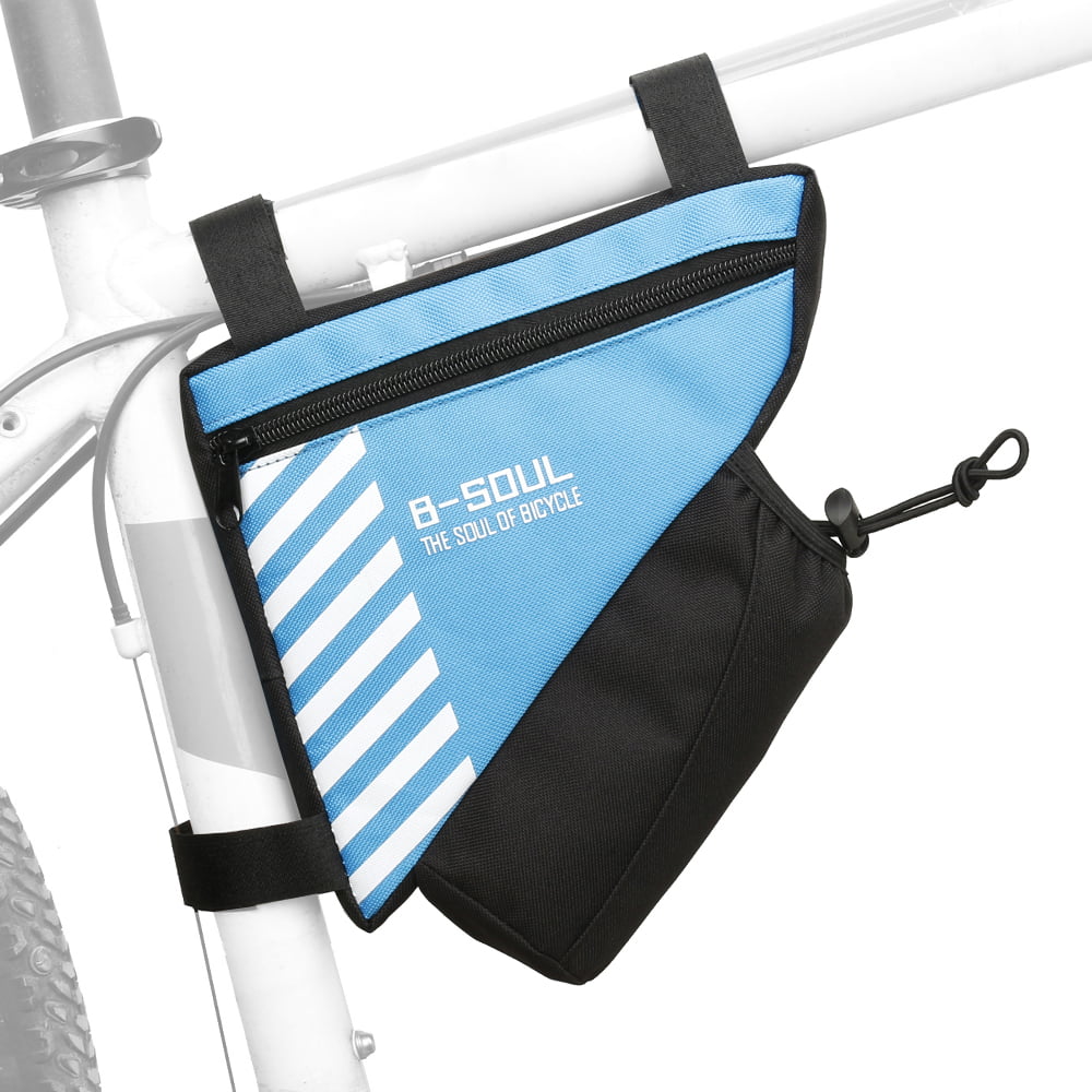 B-SOUL Bike Front Tube Bag Bicycle Handlebar Front Frame Pannier Bag Waterproof 