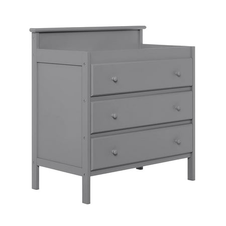 UPC: 0811048038340 | Dream On Me Mason Modern Changing Table With Free Changing Pad In Storm Grey