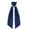 G004- Navy, variant on Versatile Wreath Decor Ribbon, White Pink Zigzag Edge Fabric Ribbon, Premade Decorative Door Bow, 47X5 in Garland Accent Trim, Lightweight Bough Trim That Adds Soft Sweet Accent